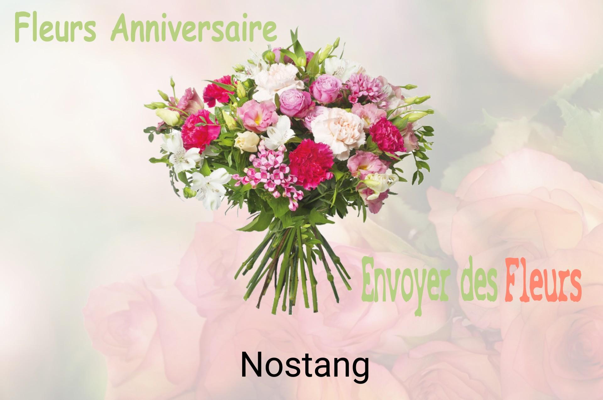 Bouquet de fleurs d’anniversaire livré à Nostang
